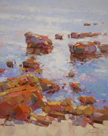 Print of Fine Art Seascape Paintings by Vahe Yeremyan