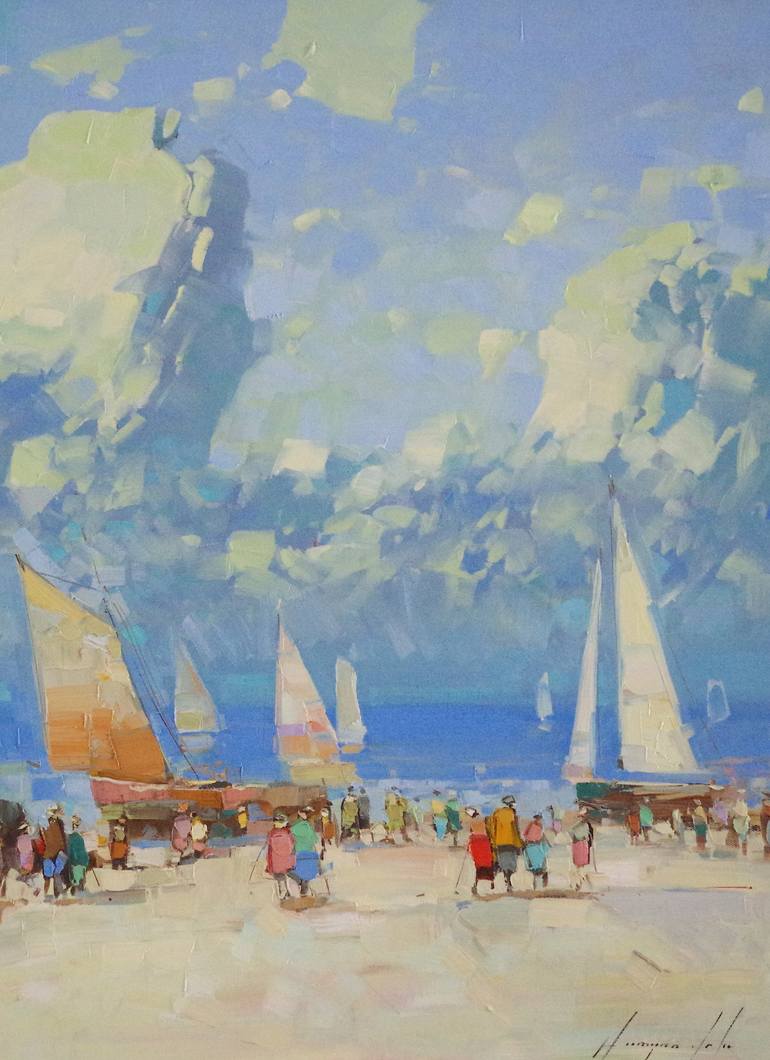 Original Other Seascape Painting by Vahe Yeremyan