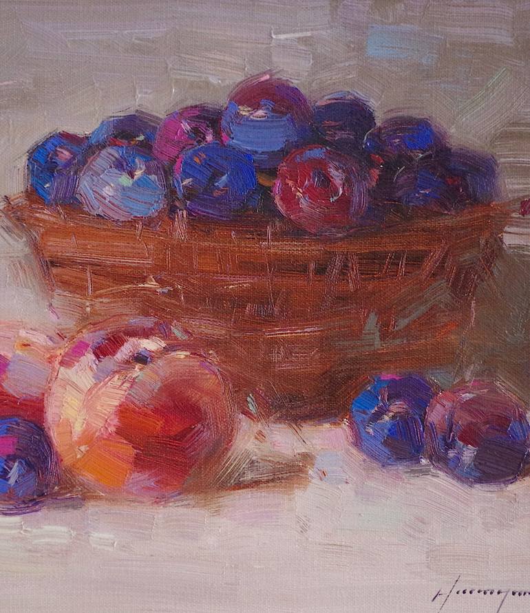 Original Impressionism Still Life Painting by Vahe Yeremyan