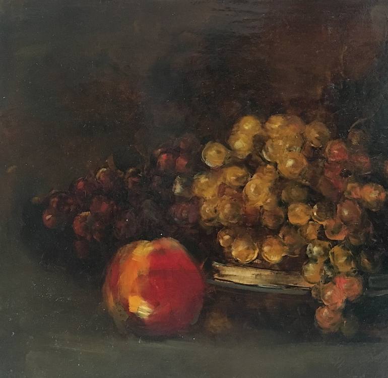 Original Fine Art Still Life Painting by Vahe Yeremyan