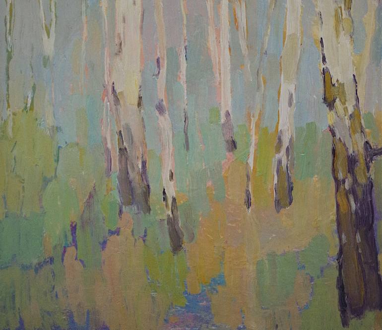 Original Impressionism Landscape Painting by Vahe Yeremyan