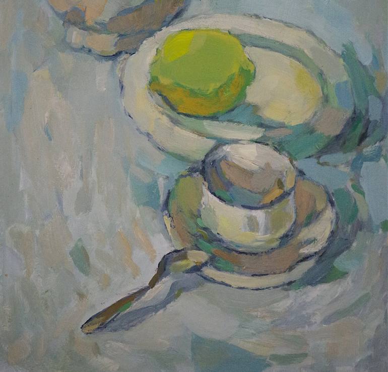 Original Fine Art Still Life Painting by Vahe Yeremyan