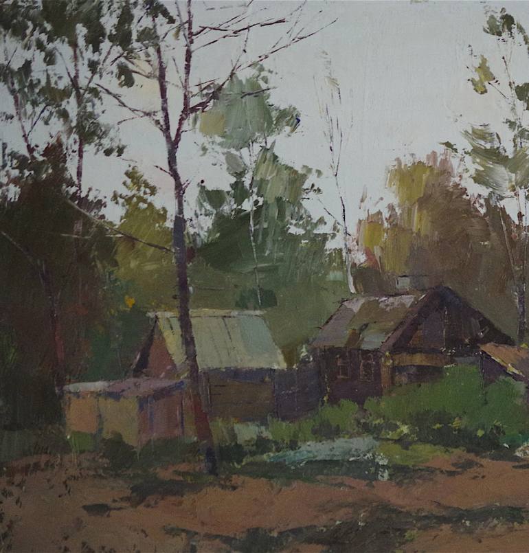 Original Fine Art Landscape Painting by Vahe Yeremyan