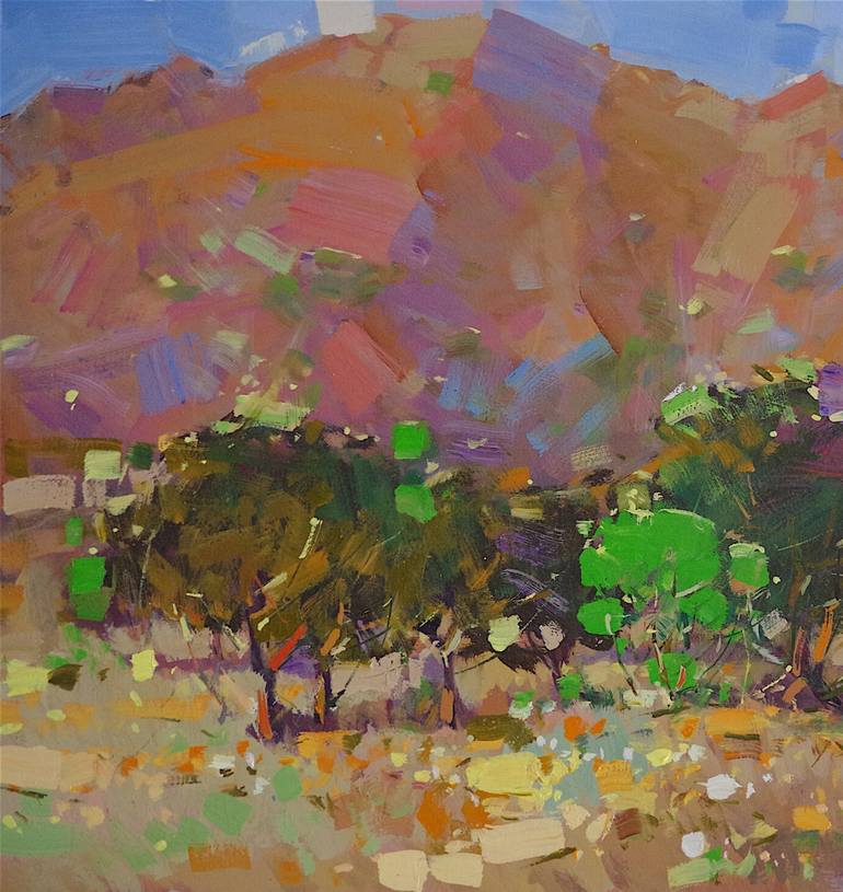 Original Fine Art Landscape Painting by Vahe Yeremyan