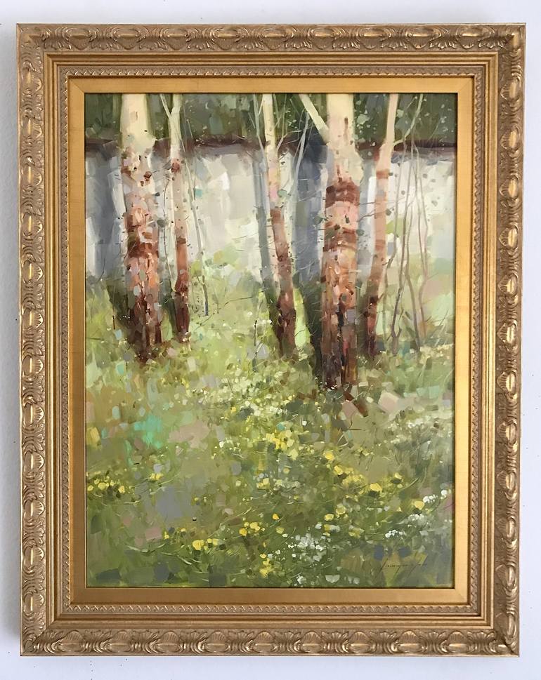 Original Fine Art Landscape Painting by Vahe Yeremyan