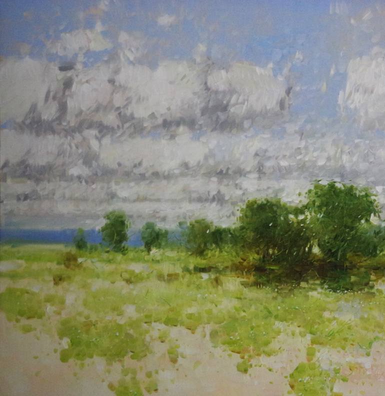 Original Impressionism Landscape Painting by Vahe Yeremyan