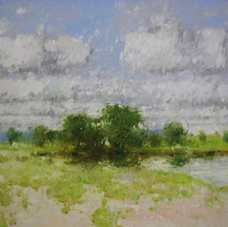 Original Impressionism Landscape Painting by Vahe Yeremyan