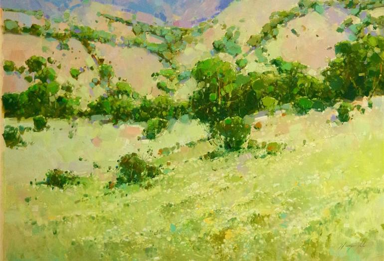 Original Modern Landscape Painting by Vahe Yeremyan