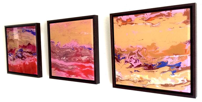 Original Abstract Expressionism Abstract Painting by Vahe Yeremyan