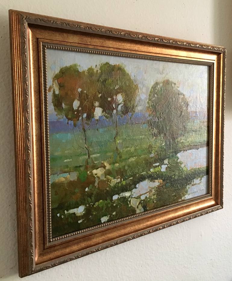 Original Fine Art Landscape Painting by Vahe Yeremyan