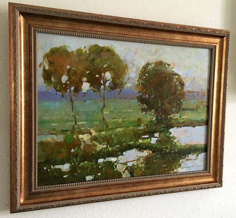 Original Fine Art Landscape Painting by Vahe Yeremyan