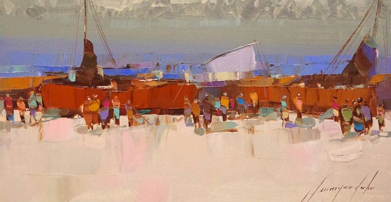Original Other Seascape Painting by Vahe Yeremyan