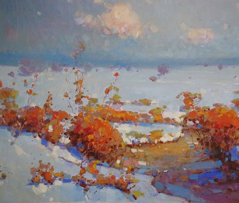 Original Fine Art Landscape Painting by Vahe Yeremyan