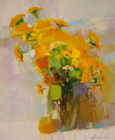 Original Floral Paintings by Vahe Yeremyan