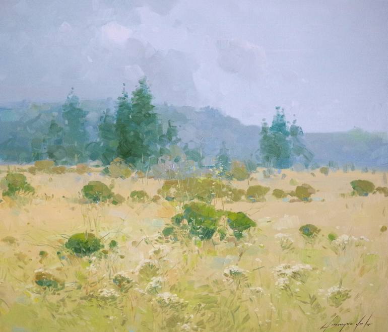 Original Impressionism Landscape Painting by Vahe Yeremyan