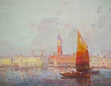 Print of Impressionism Cities Paintings by Vahe Yeremyan
