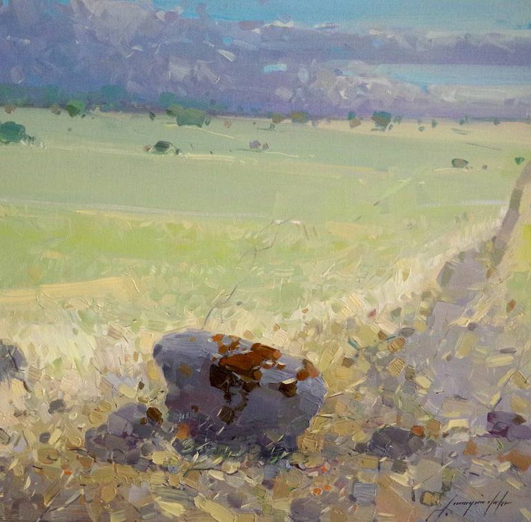 Original Impressionism Landscape Painting by Vahe Yeremyan