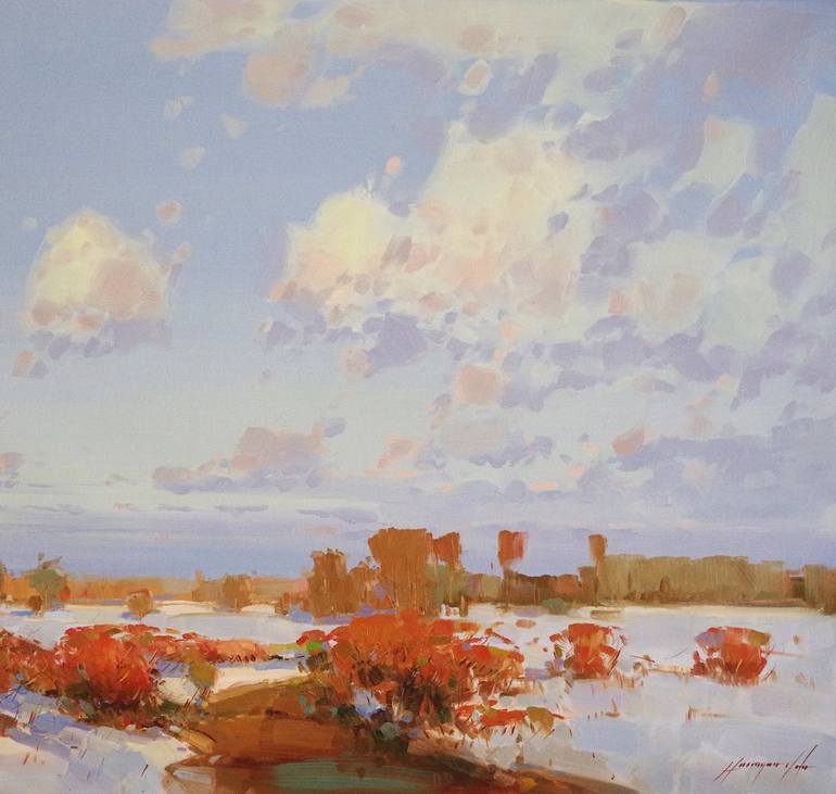 Original Landscape Painting by Vahe Yeremyan