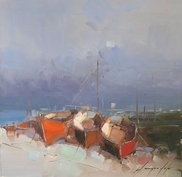 Print of Fine Art Boat Paintings by Vahe Yeremyan