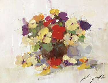 Print of Floral Paintings by Vahe Yeremyan