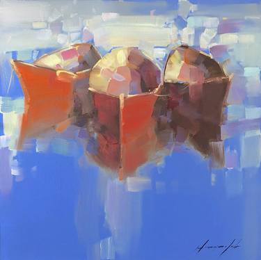 Print of Fine Art Boat Paintings by Vahe Yeremyan