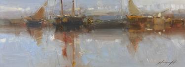 Original Fine Art Sailboat Paintings by Vahe Yeremyan