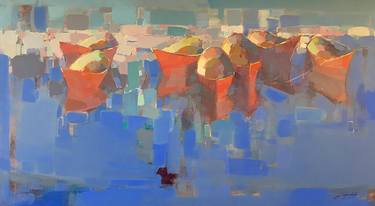 Print of Fine Art Boat Paintings by Vahe Yeremyan