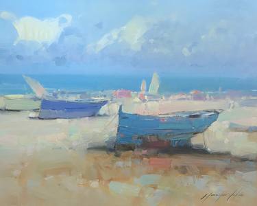 Print of Fine Art Boat Paintings by Vahe Yeremyan