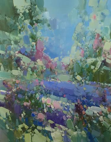 Print of Fine Art Garden Paintings by Vahe Yeremyan