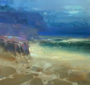 Print of Seascape Paintings by Vahe Yeremyan