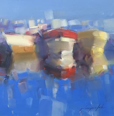 Print of Fine Art Boat Paintings by Vahe Yeremyan