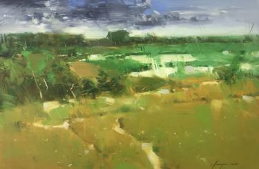 Print of Landscape Paintings by Vahe Yeremyan