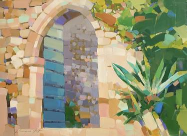 Print of Architecture Paintings by Vahe Yeremyan