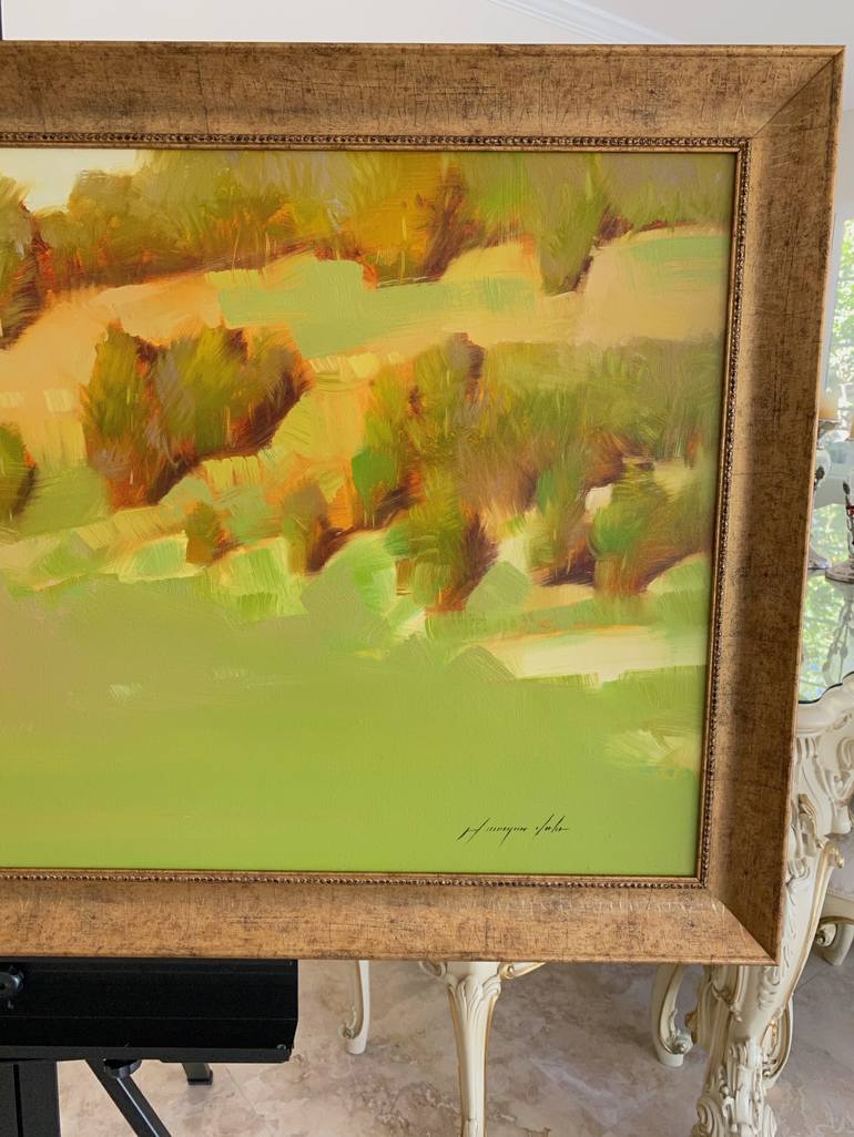 Original Fine Art Landscape Painting by Vahe Yeremyan