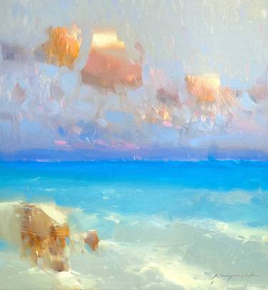 Saatchi Art Artist Vahe Yeremyan; Painting, “Ocean View” #art