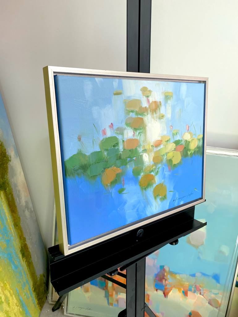 Original Impressionism Floral Painting by Vahe Yeremyan