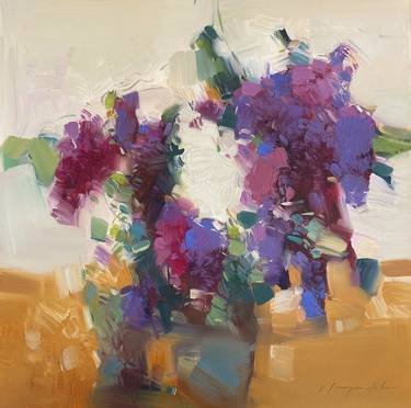 Original Impressionism Floral Paintings by Vahe Yeremyan