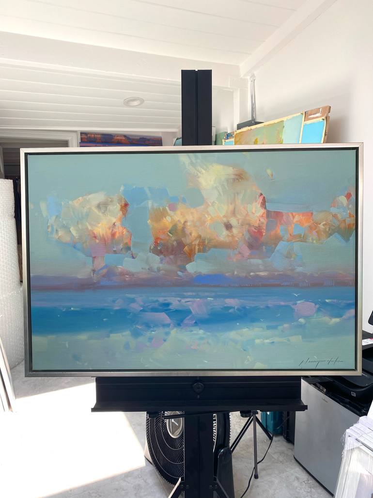 Original Impressionism Seascape Painting by Vahe Yeremyan