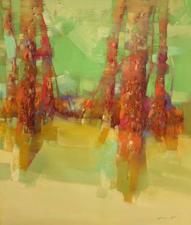 Original Tree Paintings by Vahe Yeremyan