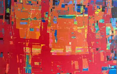 Print of Abstract Paintings by Vahe Yeremyan