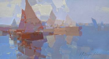 Print of Fine Art Sailboat Paintings by Vahe Yeremyan