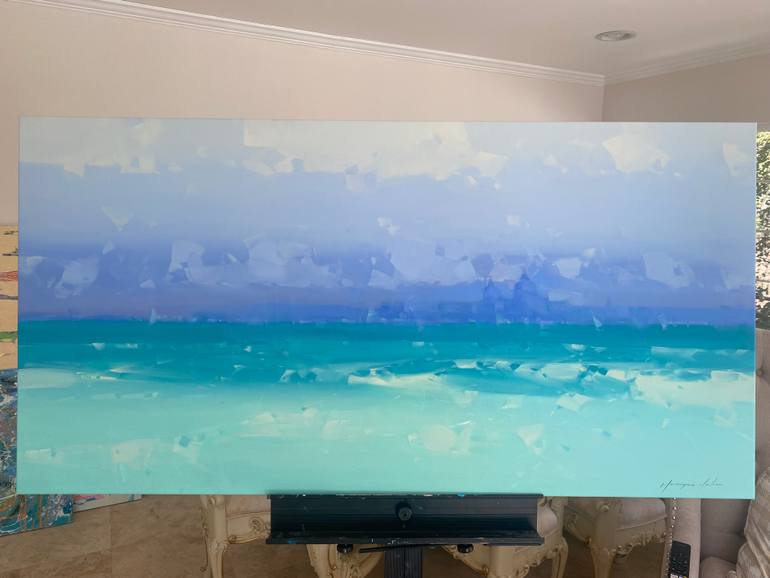 Original Impressionism Seascape Painting by Vahe Yeremyan