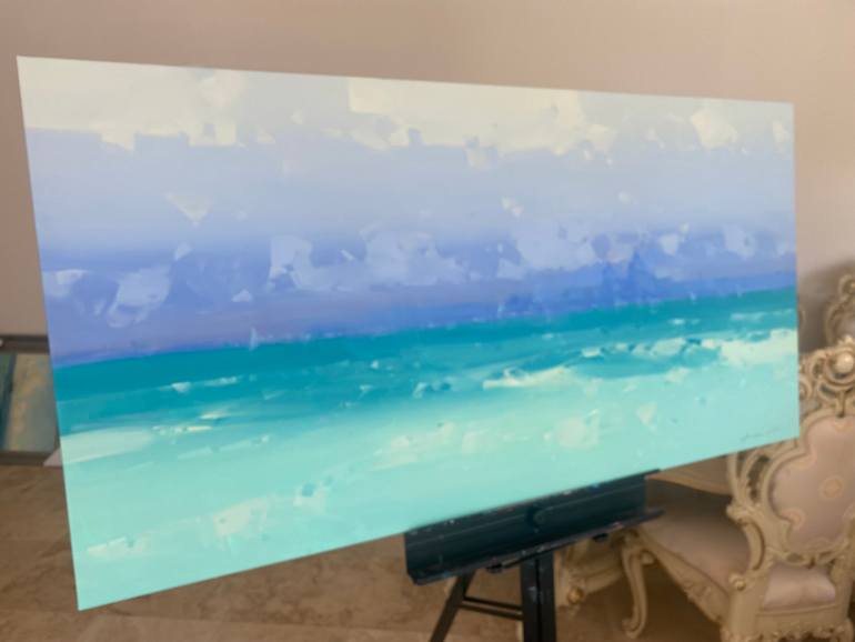 Original Impressionism Seascape Painting by Vahe Yeremyan