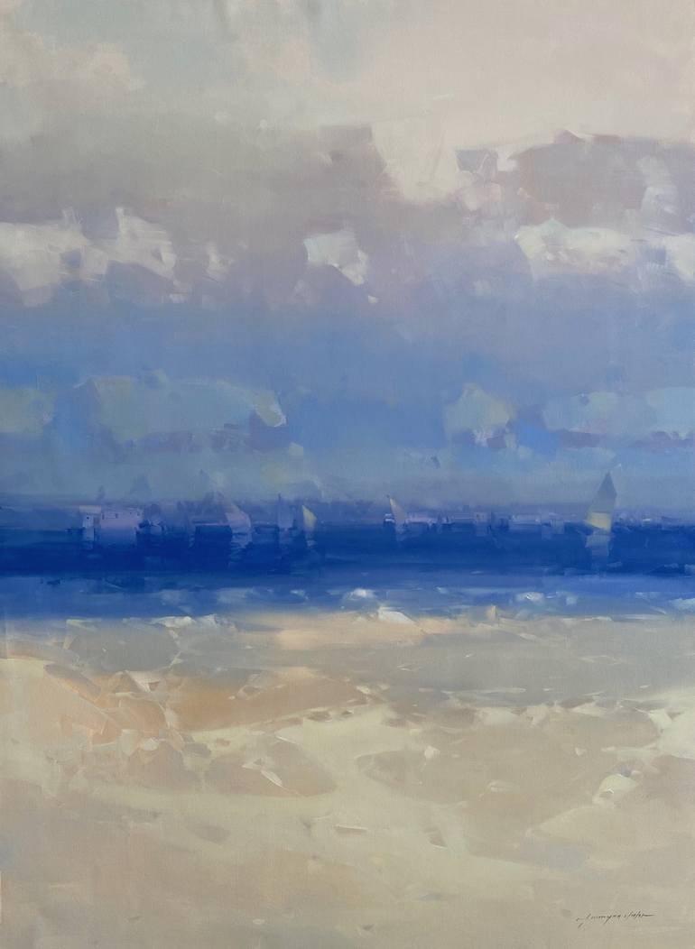 Print of Fine Art Seascape Paintings by Vahe Yeremyan