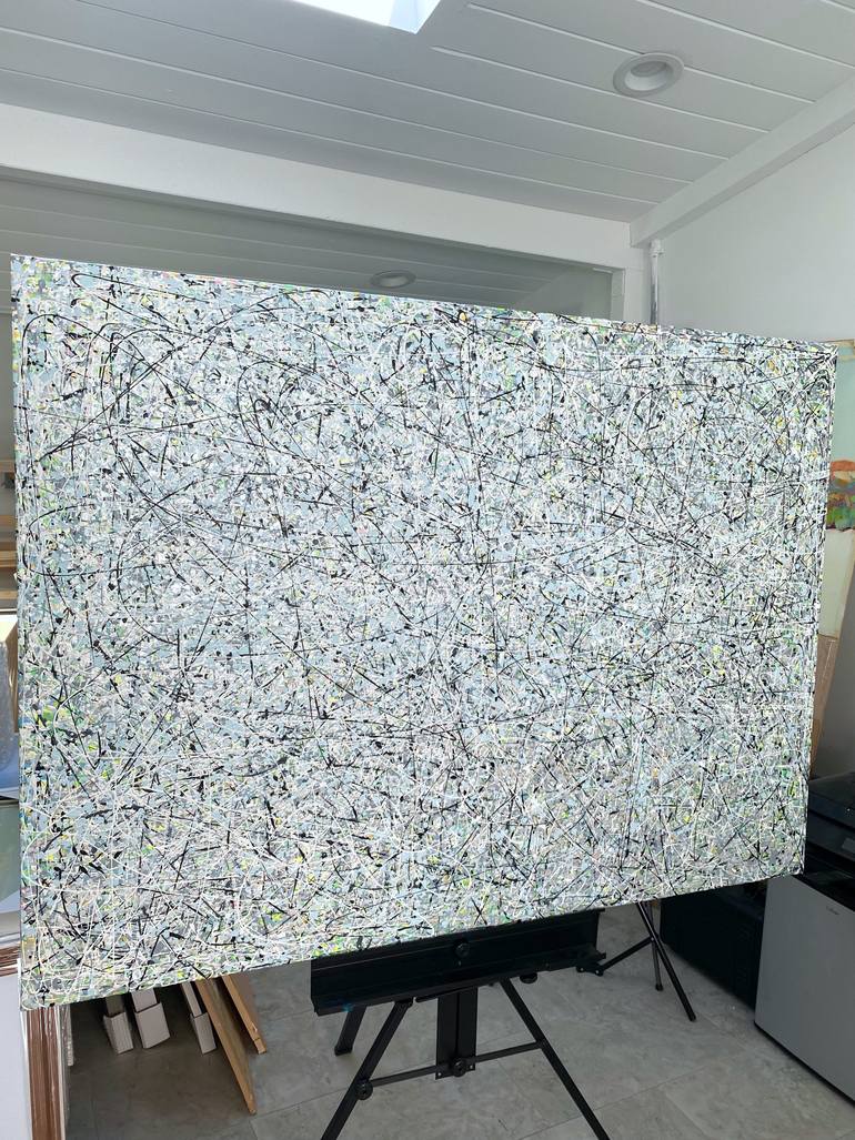 Original Abstract Painting by Vahe Yeremyan