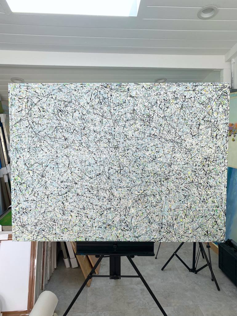 Original Abstract Painting by Vahe Yeremyan