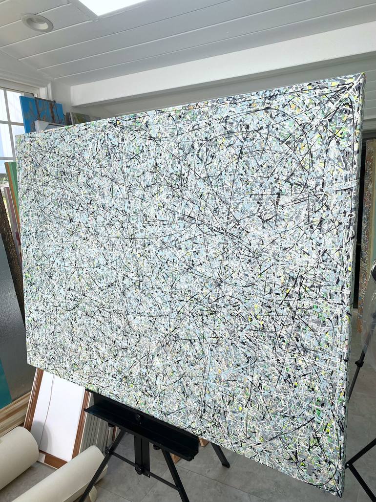 Original Abstract Painting by Vahe Yeremyan