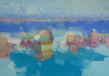 Print of Seascape Paintings by Vahe Yeremyan