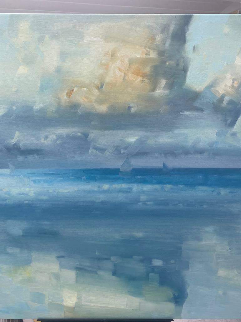Original Impressionism Seascape Painting by Vahe Yeremyan