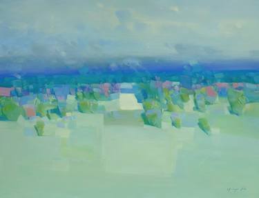 Saatchi Art Artist Vahe Yeremyan; Painting, “Summer Valley” #art